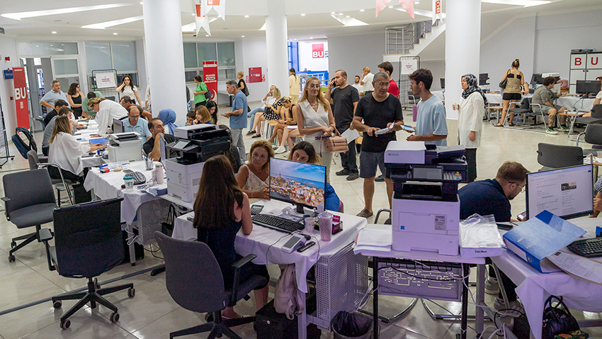 Antalya Belek Üniversitesi’nde kayıt heyecanı