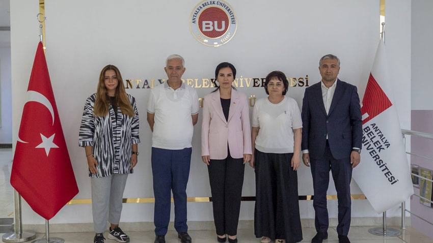 Antalya Belek ve Özbekistan üniversiteleri arasında iş birliği