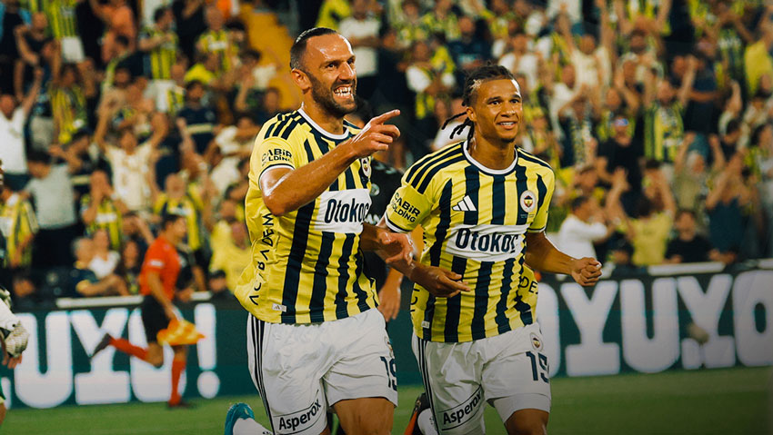 Fenerbahçe Lyon maçı öncesi şov yaptı