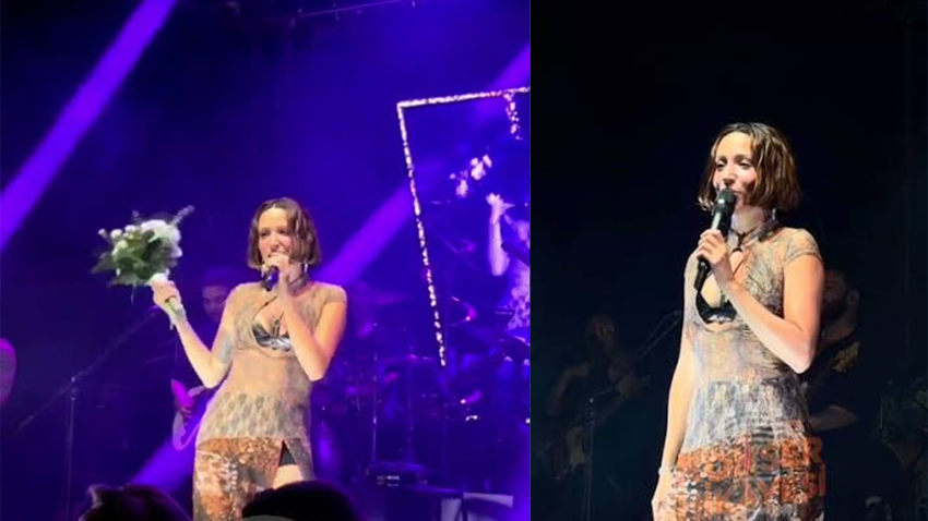 Zeynep Bastık’tan düğün öncesi son konser