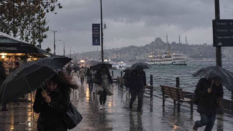 AKOM’dan İstanbul için kuvvetli yağış uyarısı