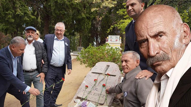 Tuncel Kurtiz, ölümünün kabri başında anıldı
