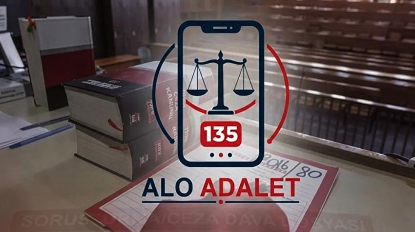 Alo Adalet 135 Hattı Türkiye geneline yayılıyor