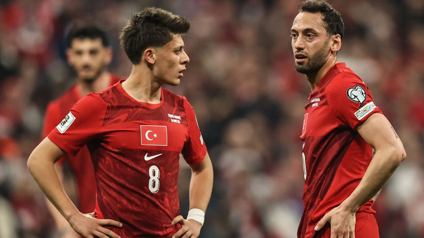 Hakan Çalhanoğlu’ndan Arda Güler’e jest