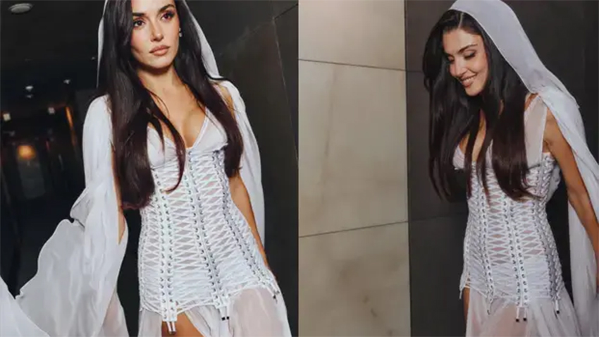 Hande Erçel Milano gecesini salladı