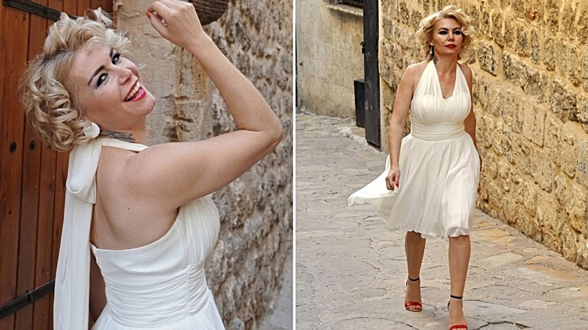 Mardinli Marilyn Monroe tahliye oldu